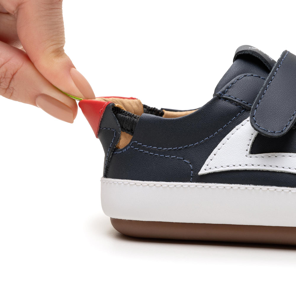 Tip Toey Joey Primeiros Hopper Navy White Tomato