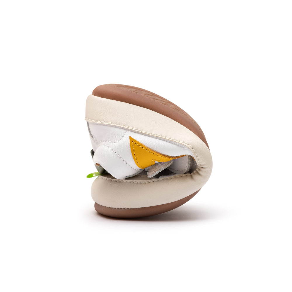 Tip Toey Joey Primeiros Hopper White Caja Salsa