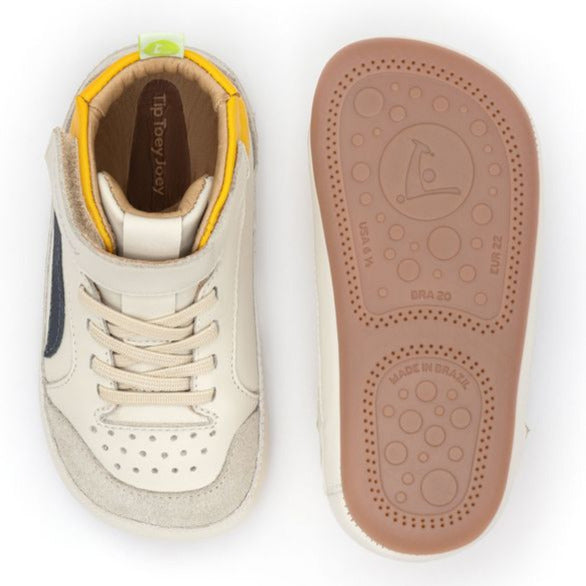 Tip Toey Joey Primeiros Landy Hight Top Tapioca Navy Caja