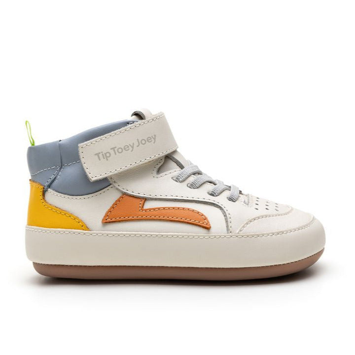 Tip Toey Joey Primeiros Landy Hight Top Tapioca Tangerine Caja