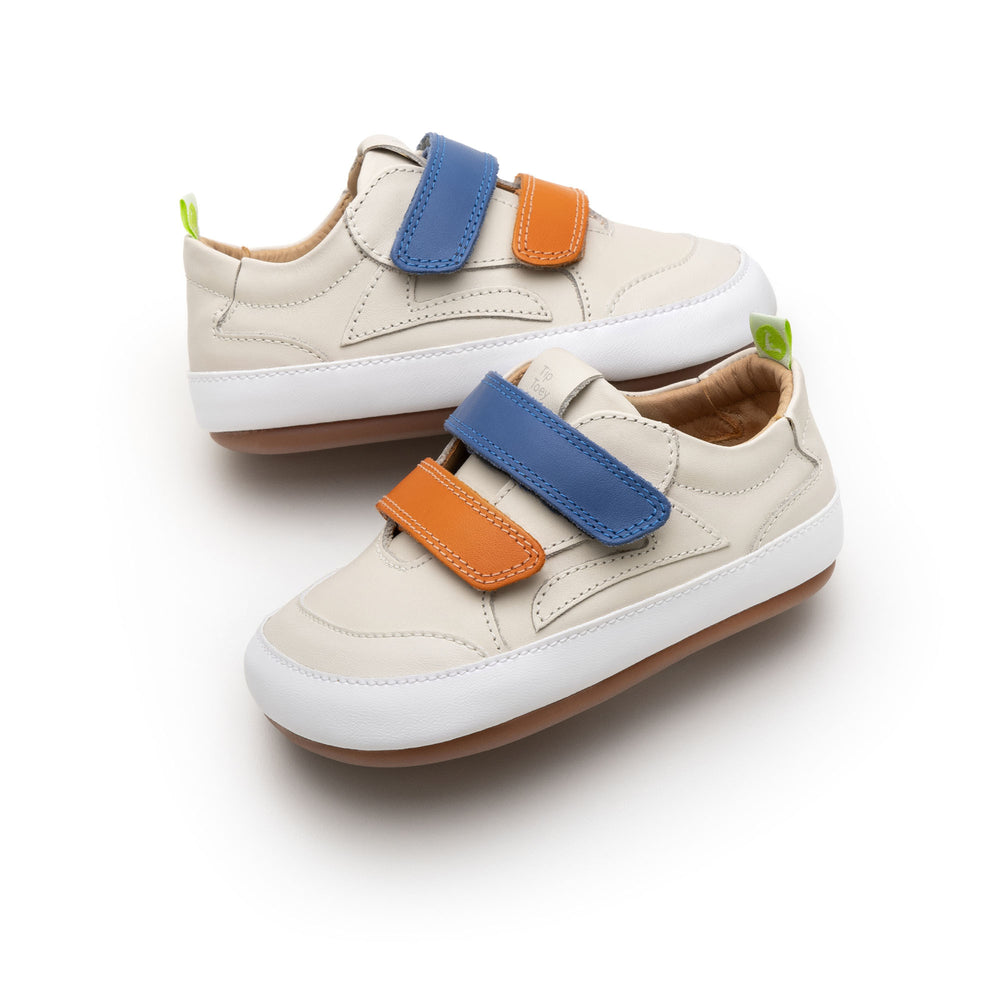 Tip Toey Joey Primeiros Landy Tapioca Tangerine Blue Tang