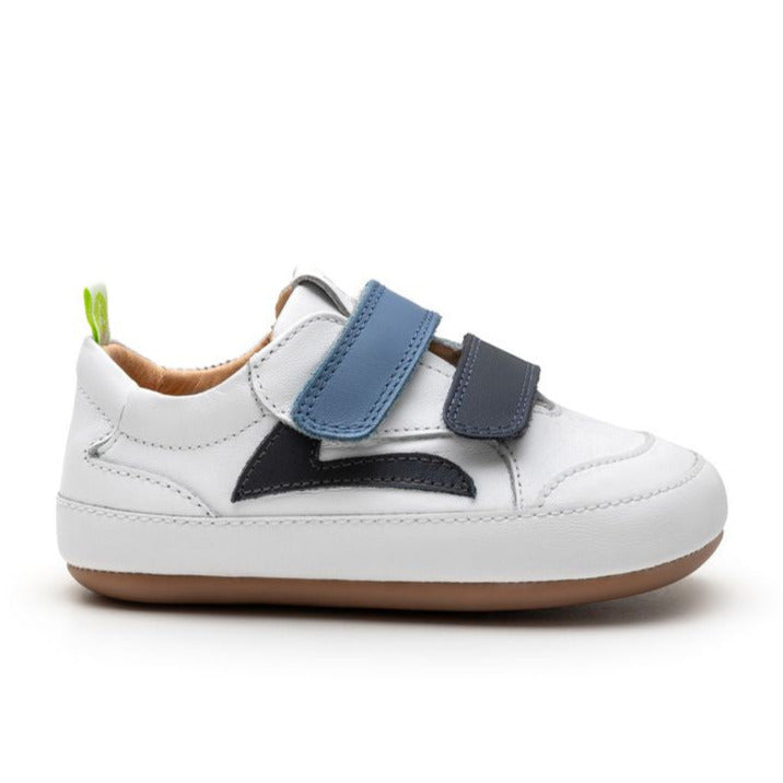 Tip Toey Joey Primeiros Landy White Navy Navy Ash