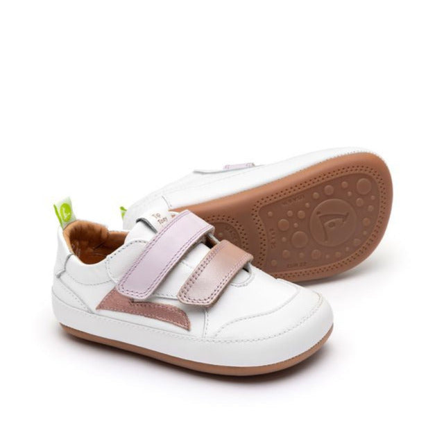 Tip Toey Joey Primeiros Landy White Pink Dream Rose Gold
