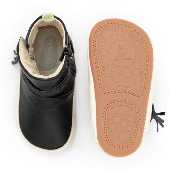 Tip Toey Joey Primeiros Ridgey Black Tapioca