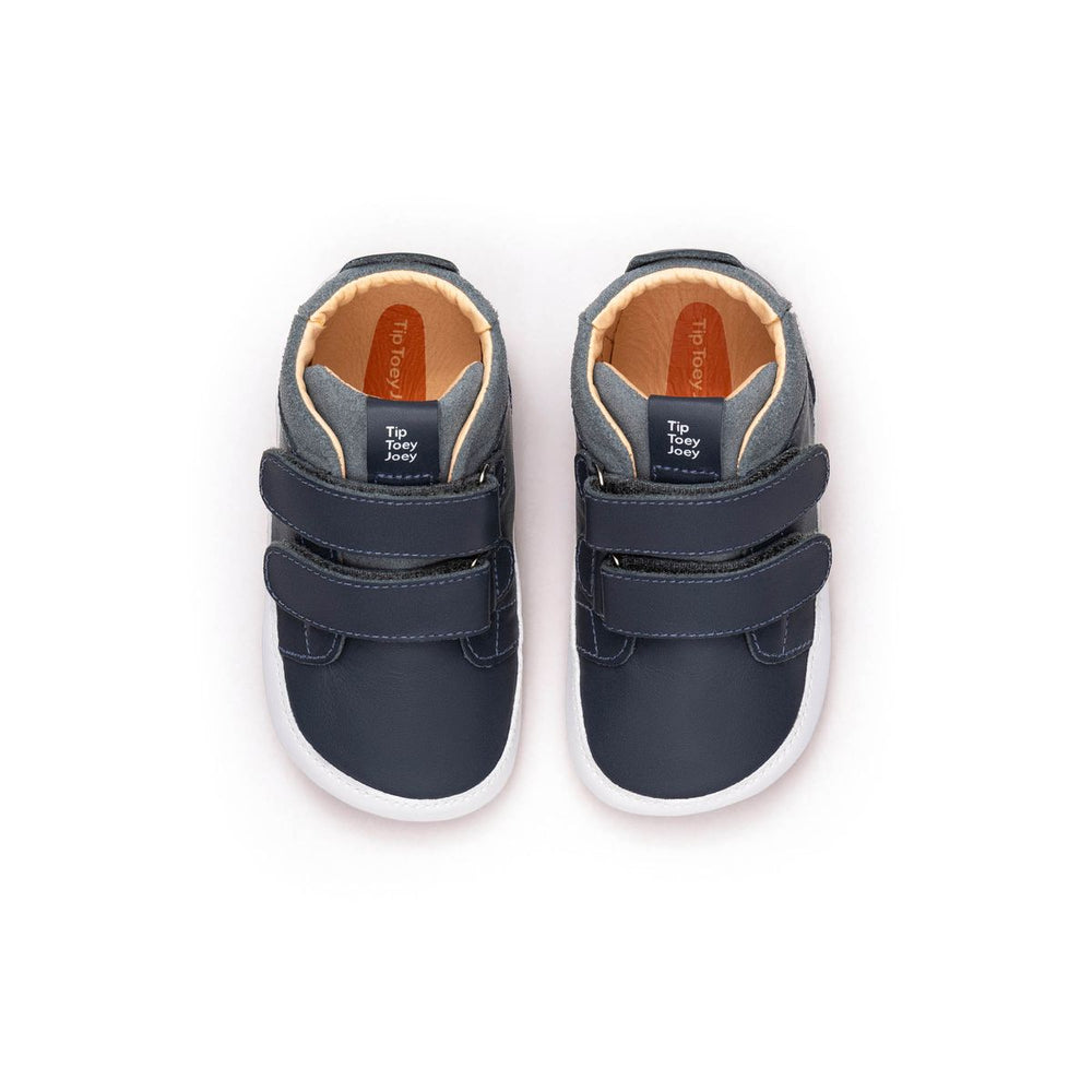 Tip Toey Joey Primeiros Cascade Navy Urban blue Suede