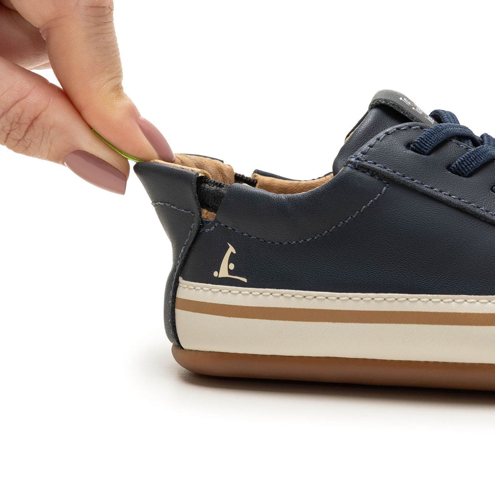 Tip Toey Joey Primeiros Funky Navy Tapioca