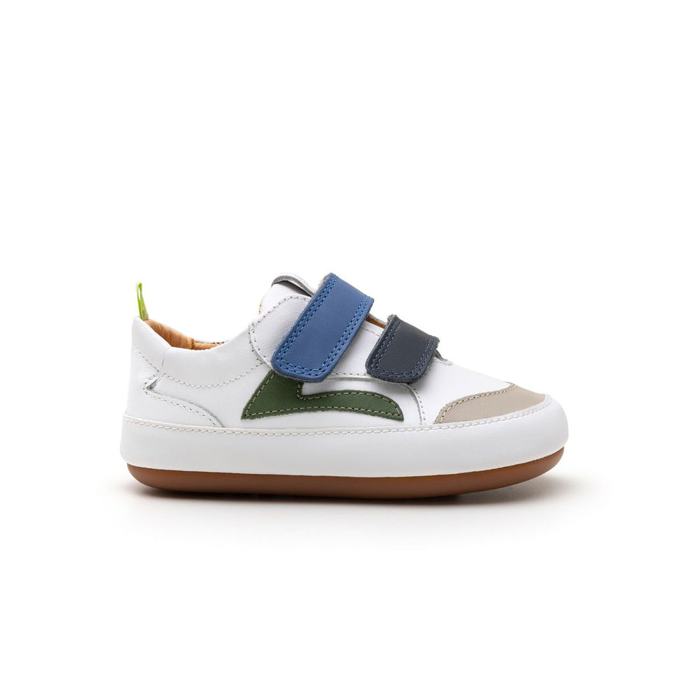 Tip Toey Joey Primeiros Landy White Navy blue Tang