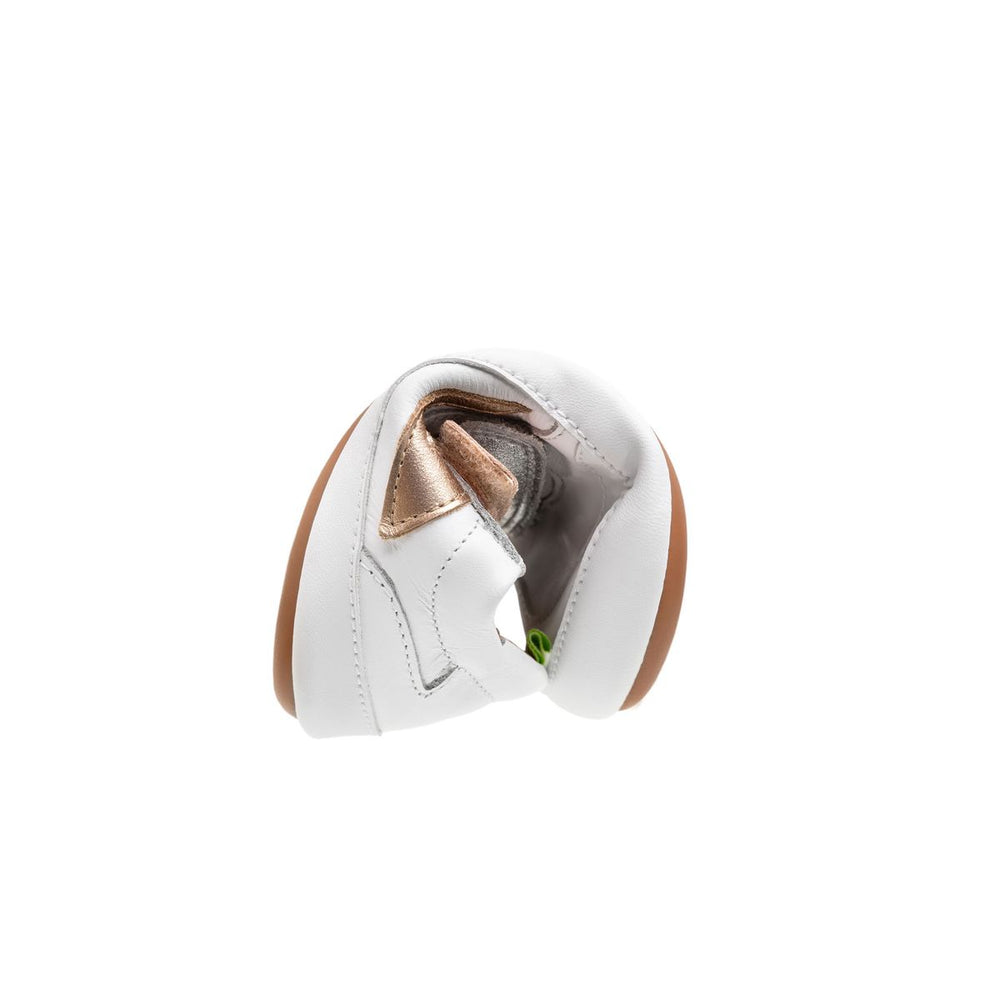 Tip Toey Joey Primeiros Landy White Sterling Silver Rose Gold