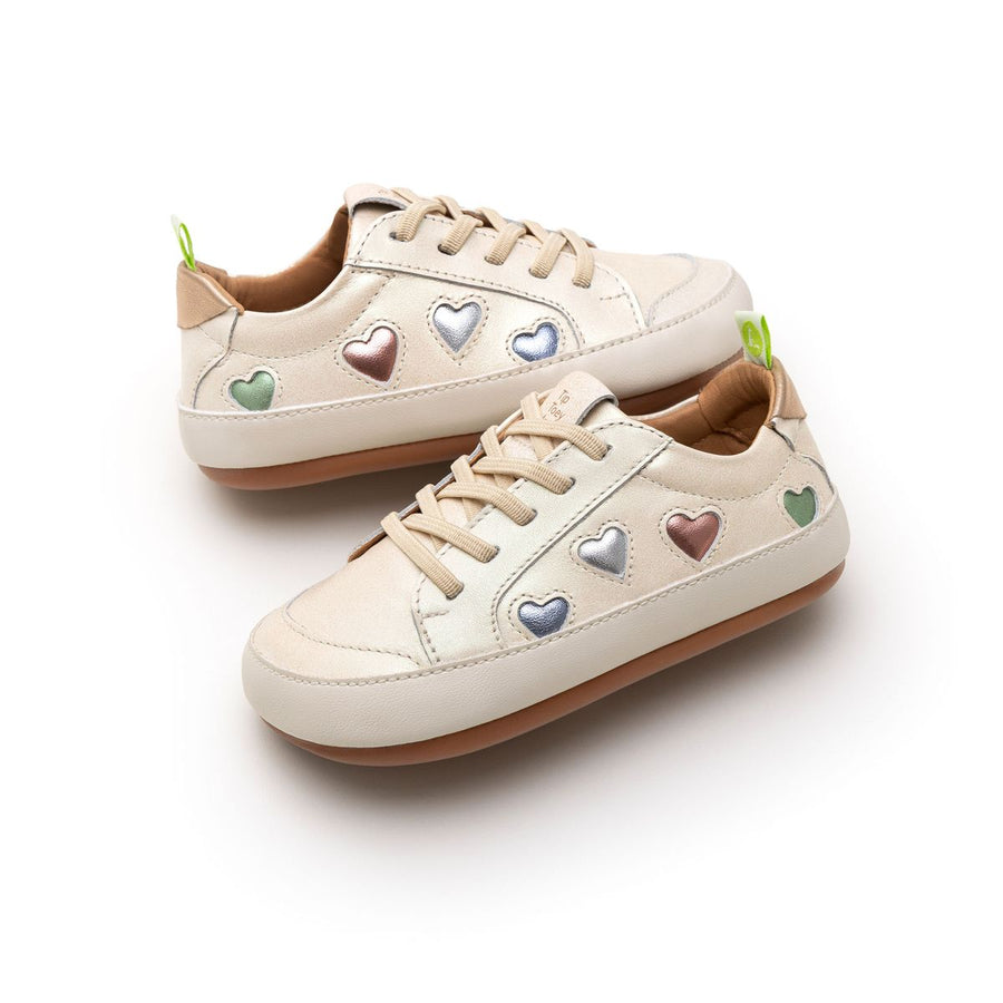 Tip Toey Joey Primeiros Love 4 All White Dream Sterling Silver Rose Gold