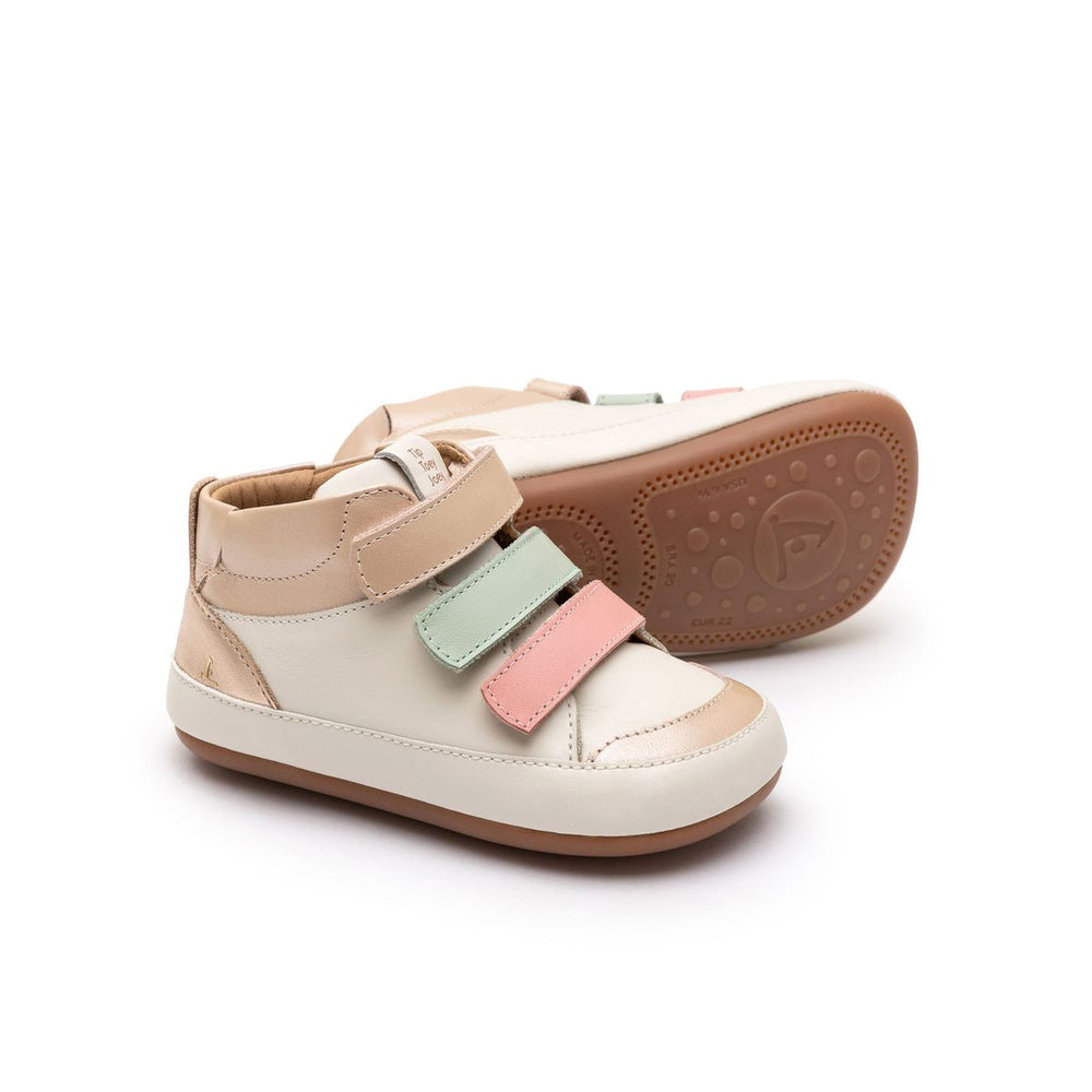 Tip Toey Joey Primeiros Metropoly Tapioca Pink Lake Mint
