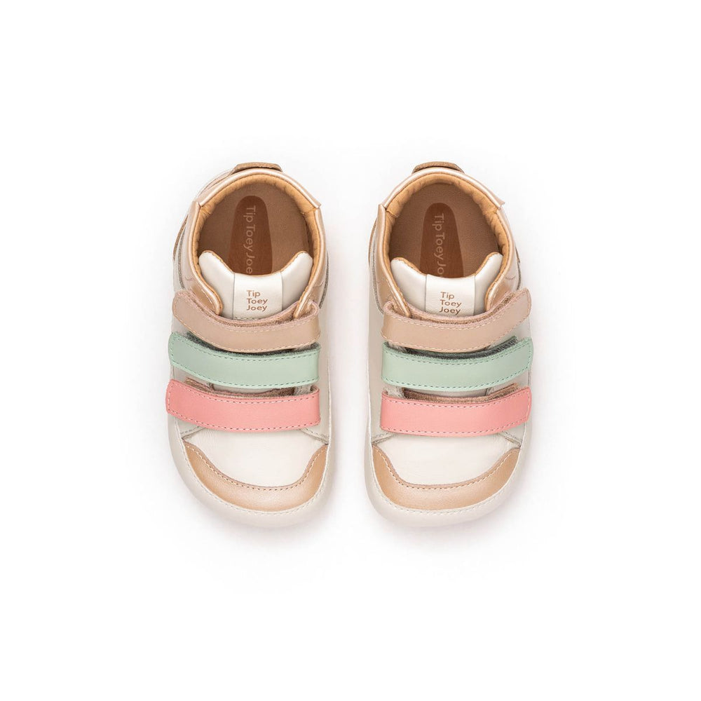 Tip Toey Joey Primeiros Metropoly Tapioca Pink Lake Mint