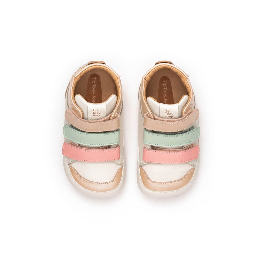 Tip Toey Joey Primeiros Metropoly Tapioca Pink Lake Mint