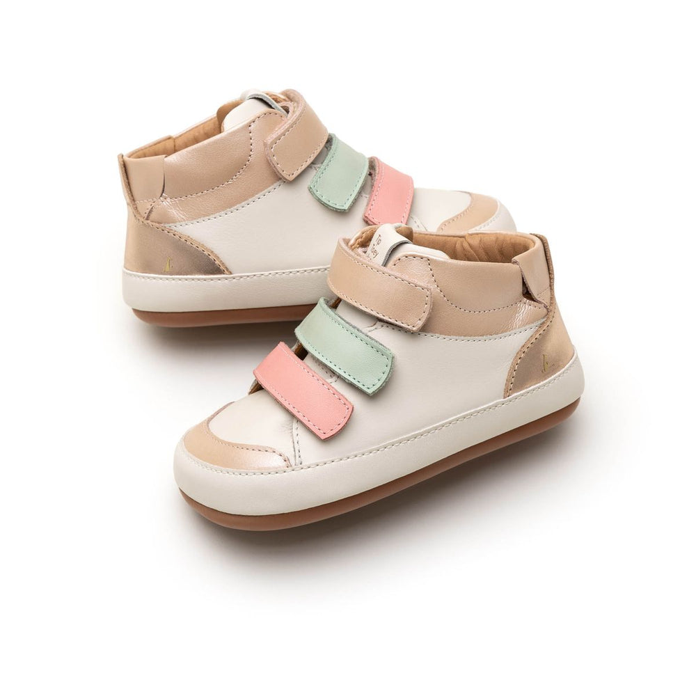 Tip Toey Joey Primeiros Metropoly Tapioca Pink Lake Mint