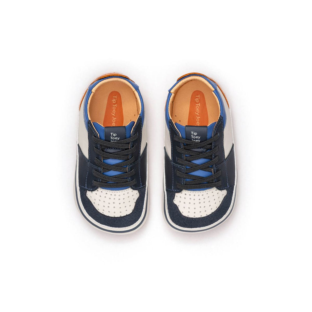 Tip Toey Joey Primeiros Ollie Tapioca Navy Tangerine