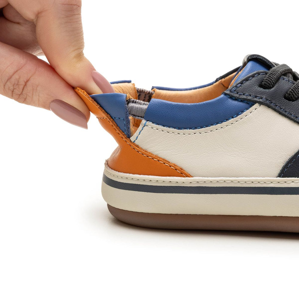 Tip Toey Joey Primeiros Ollie Tapioca Navy Tangerine