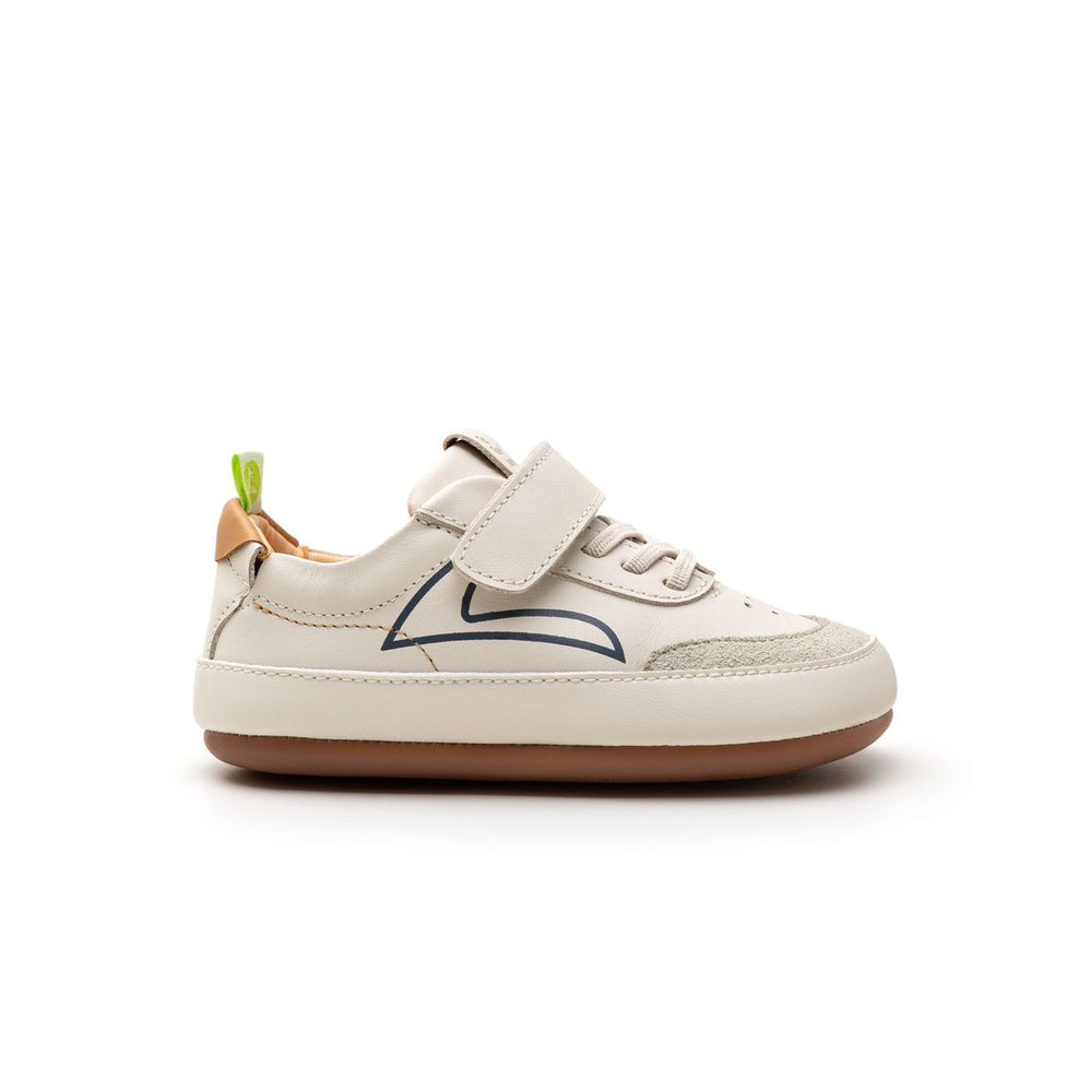 Tip Toey Joey Primeiros Outline Tapioca Ivory Suede Hay