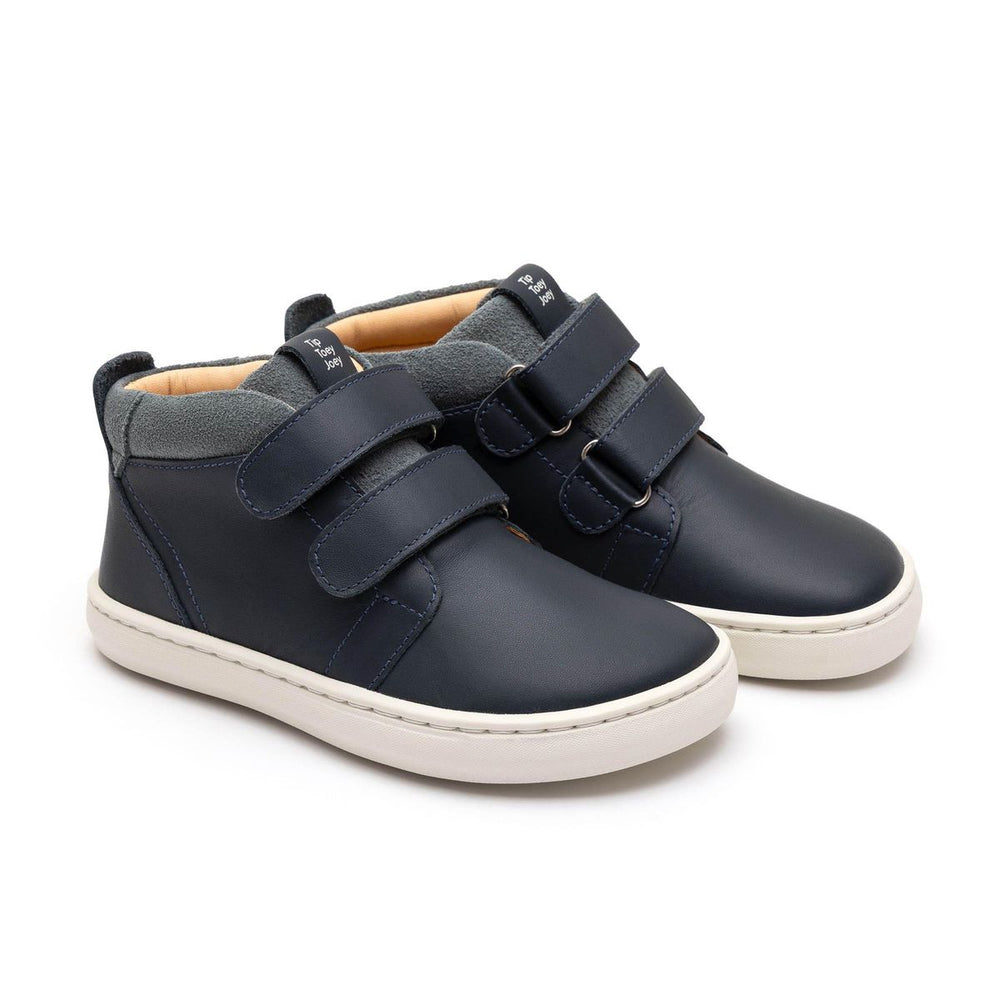 Tip Toey Joey Kidos Cascade Navy Urban Blue Suede