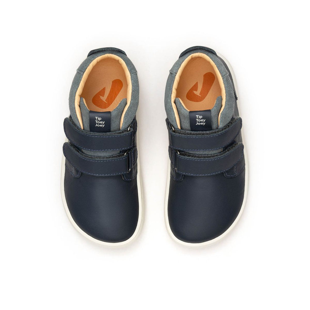 Tip Toey Joey Kidos Cascade Navy Urban Blue Suede