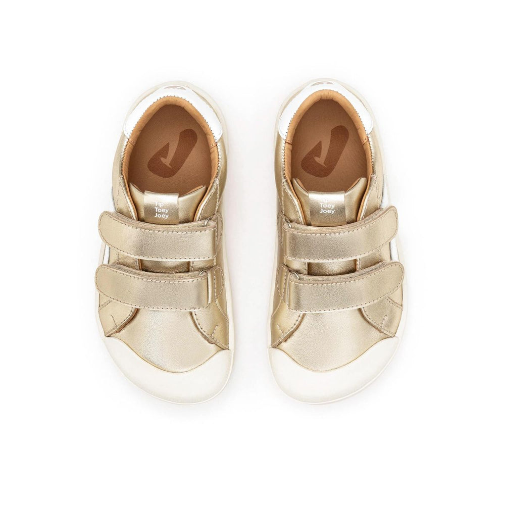 Tip Toey Joey Kidos Hopper Champagne White