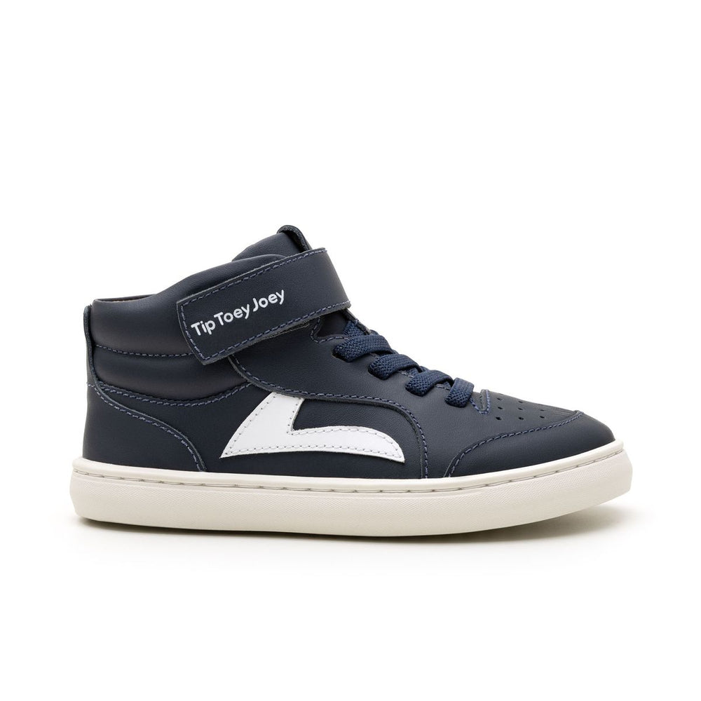 Tip Toey Joey Kidos Landy High Top Navy White