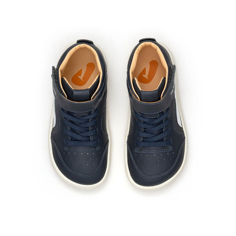 Tip Toey Joey Kidos Landy High Top Navy White
