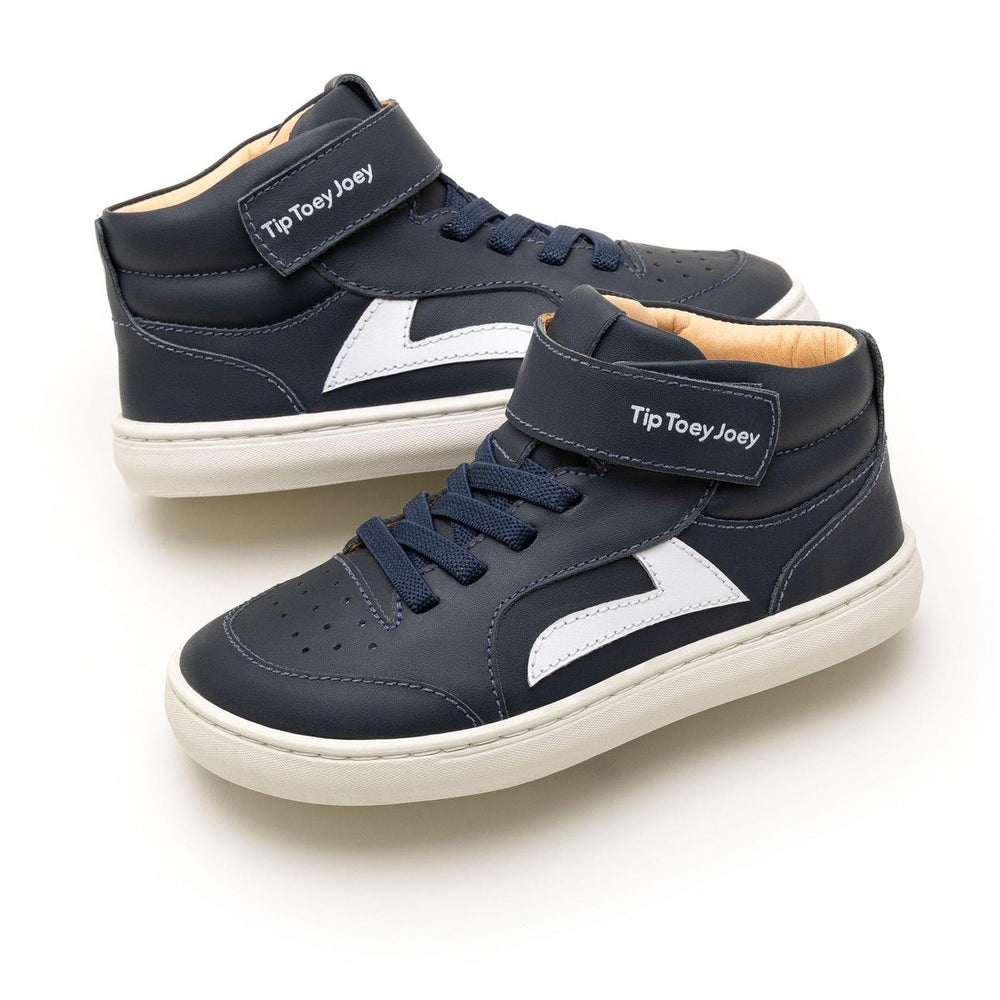 Tip Toey Joey Kidos Landy High Top Navy White