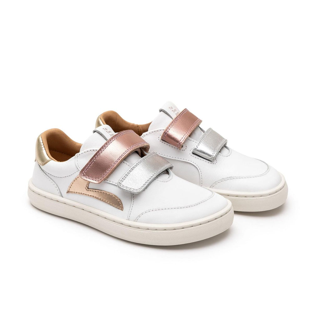 Tip Toey Joey Kidos Landy White Sterling Silver Rose Gold