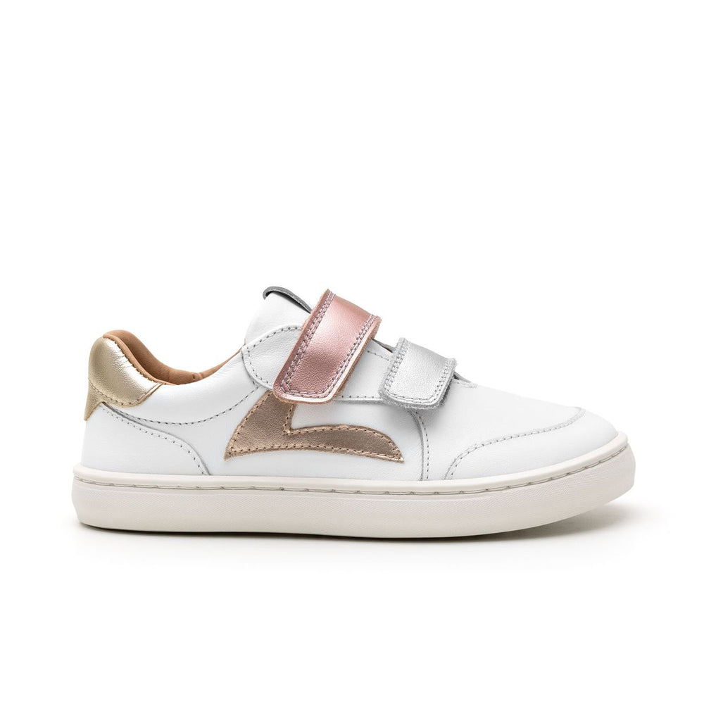 Tip Toey Joey Kidos Landy White Sterling Silver Rose Gold