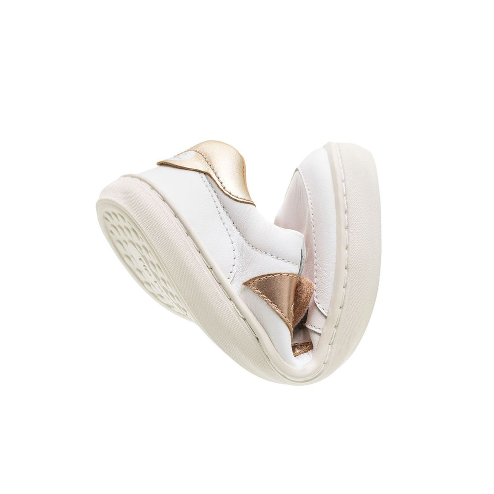 Tip Toey Joey Kidos Landy White Sterling Silver Rose Gold