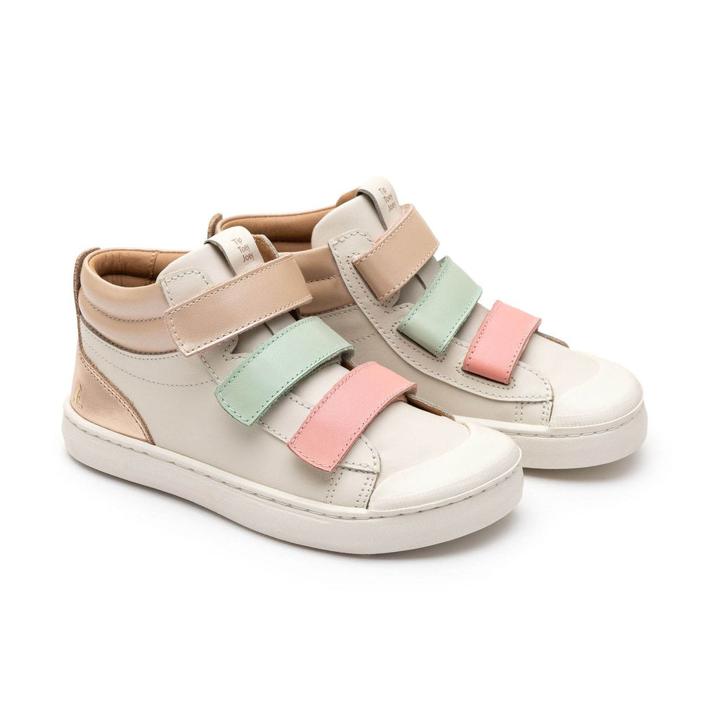 Tip Toey Joey Kidos Leap Tapioca Pink Lake Mint