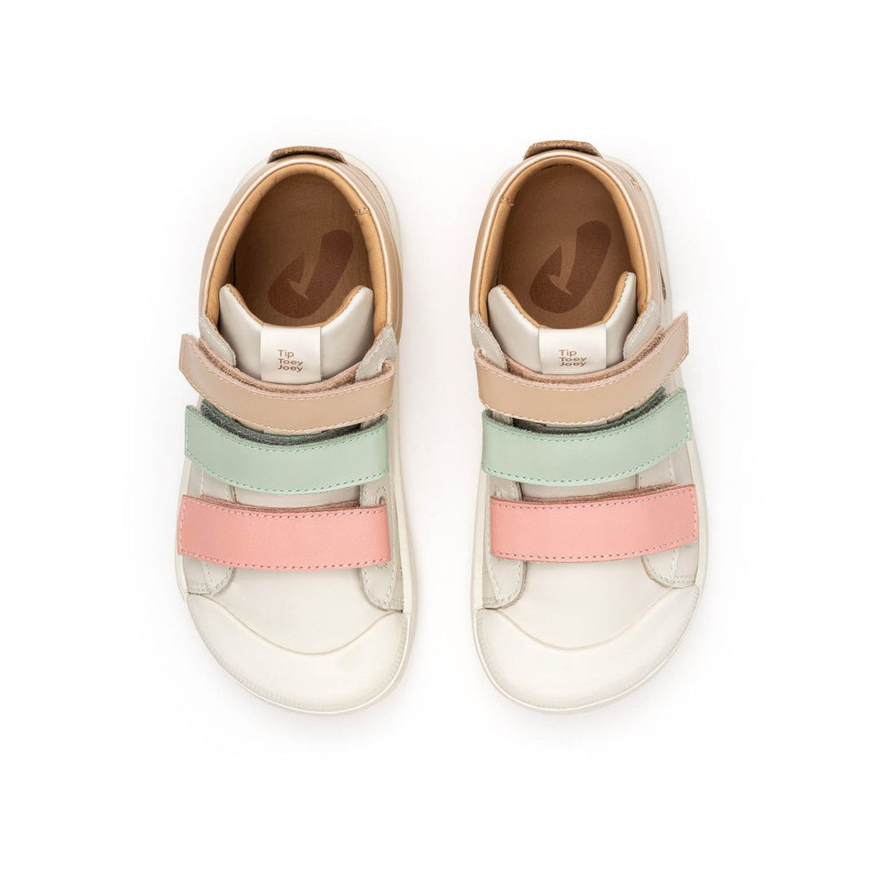 Tip Toey Joey Kidos Leap Tapioca Pink Lake Mint