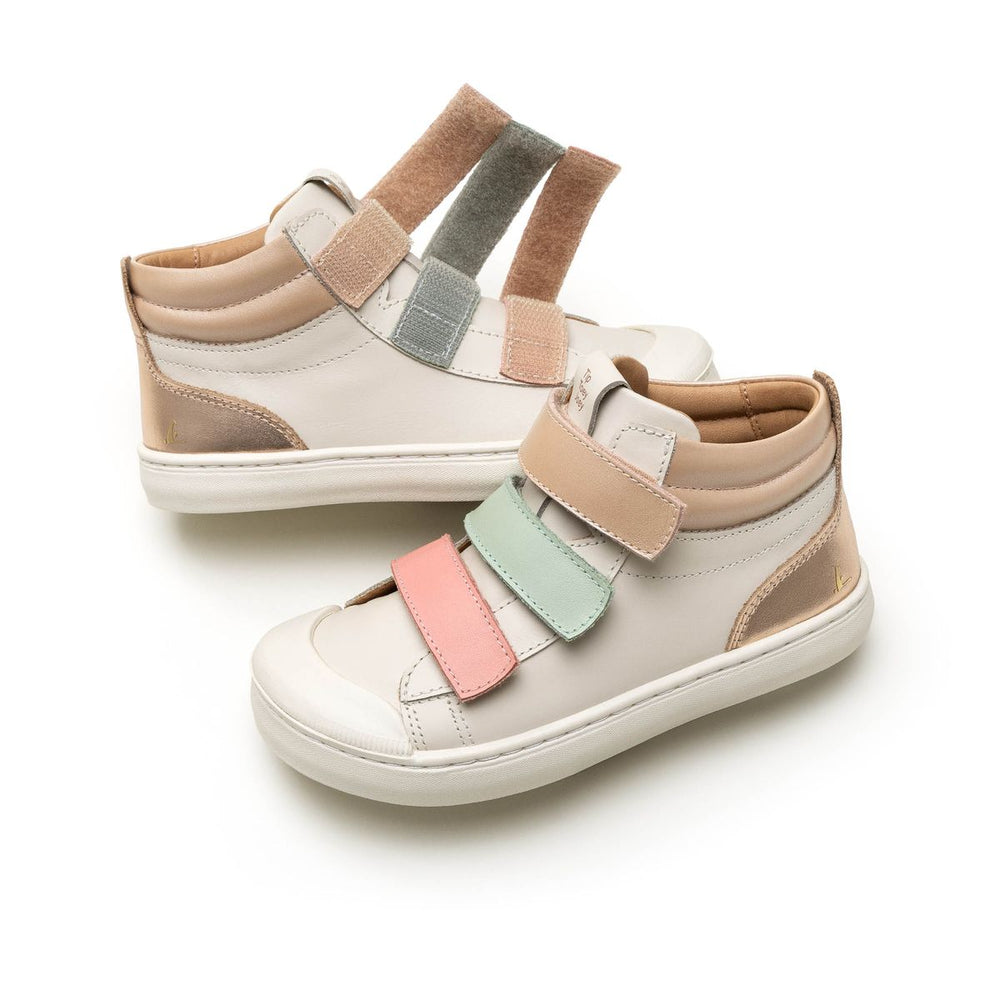 Tip Toey Joey Kidos Leap Tapioca Pink Lake Mint