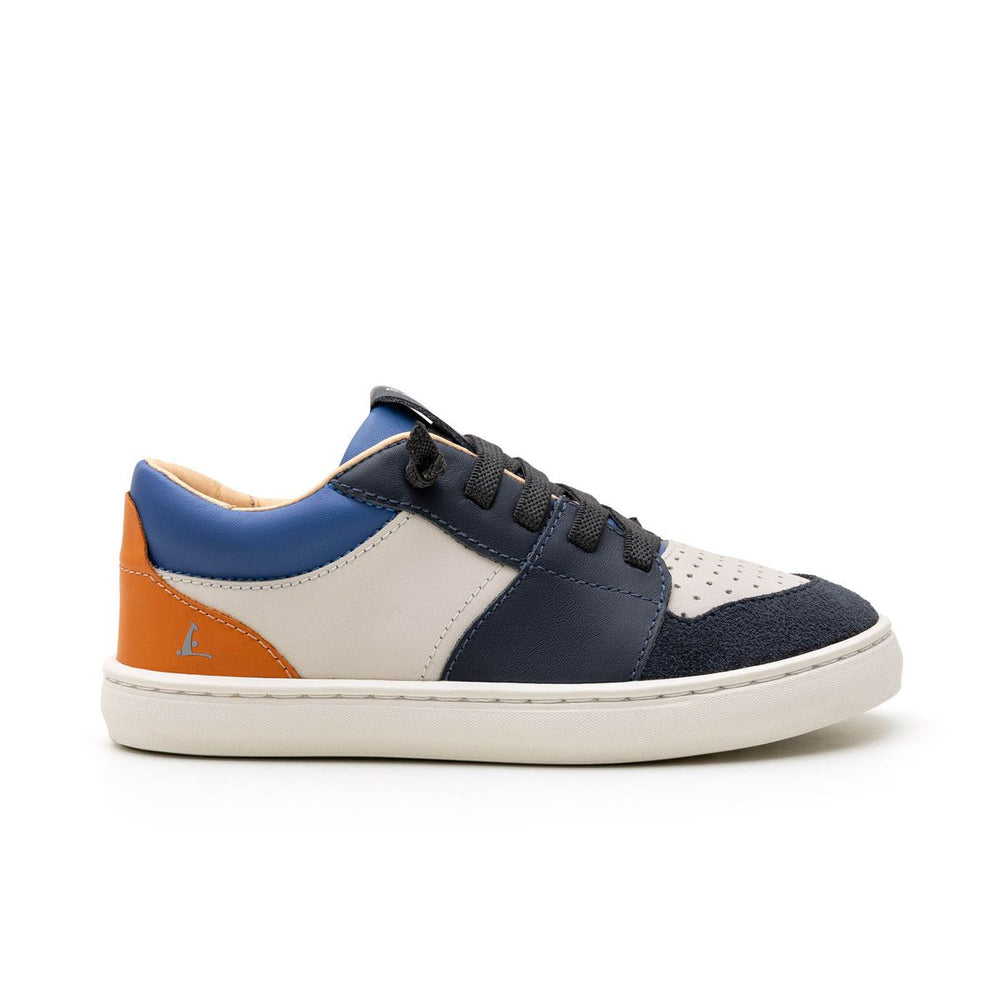 Tip Toey Joey Kidos Ollie Tapioca Navy Tangerine