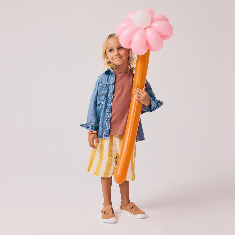 Victoria Barefoot Bosco Sandalia Lona Caramelo