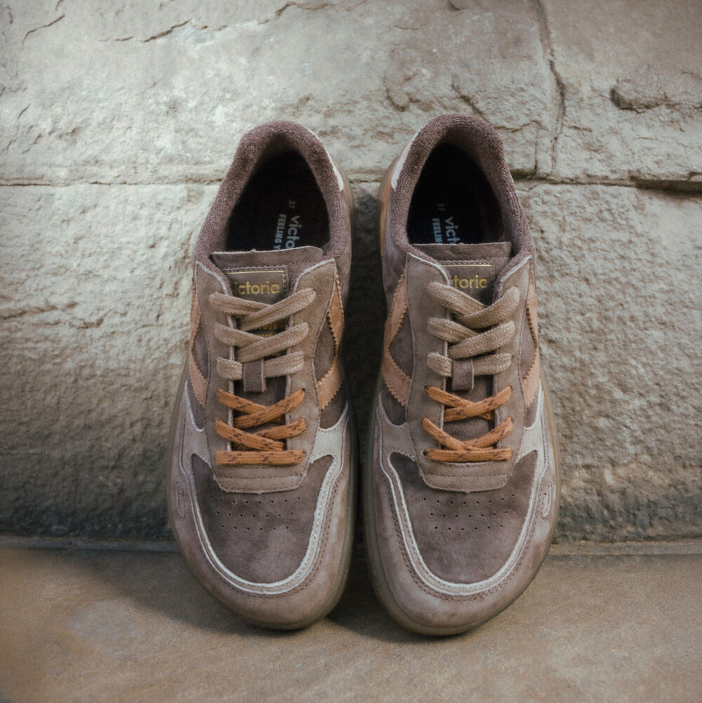 Victoria Duna Barefoot Adulto Serraje Marron