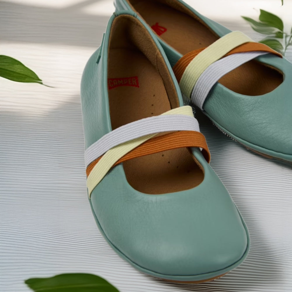 Camper Ballerines Twins Vert