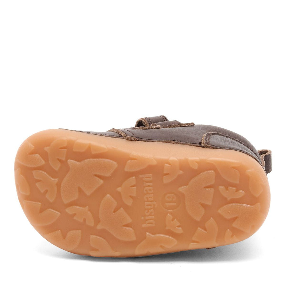 Bisgaard Kids Bisgaard Barefoot Carter Lamb Dark Brown