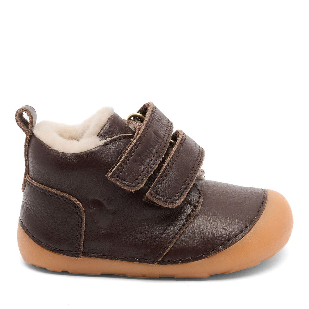 Bisgaard Kids Bisgaard Barefoot Carter Lamb Dark Brown