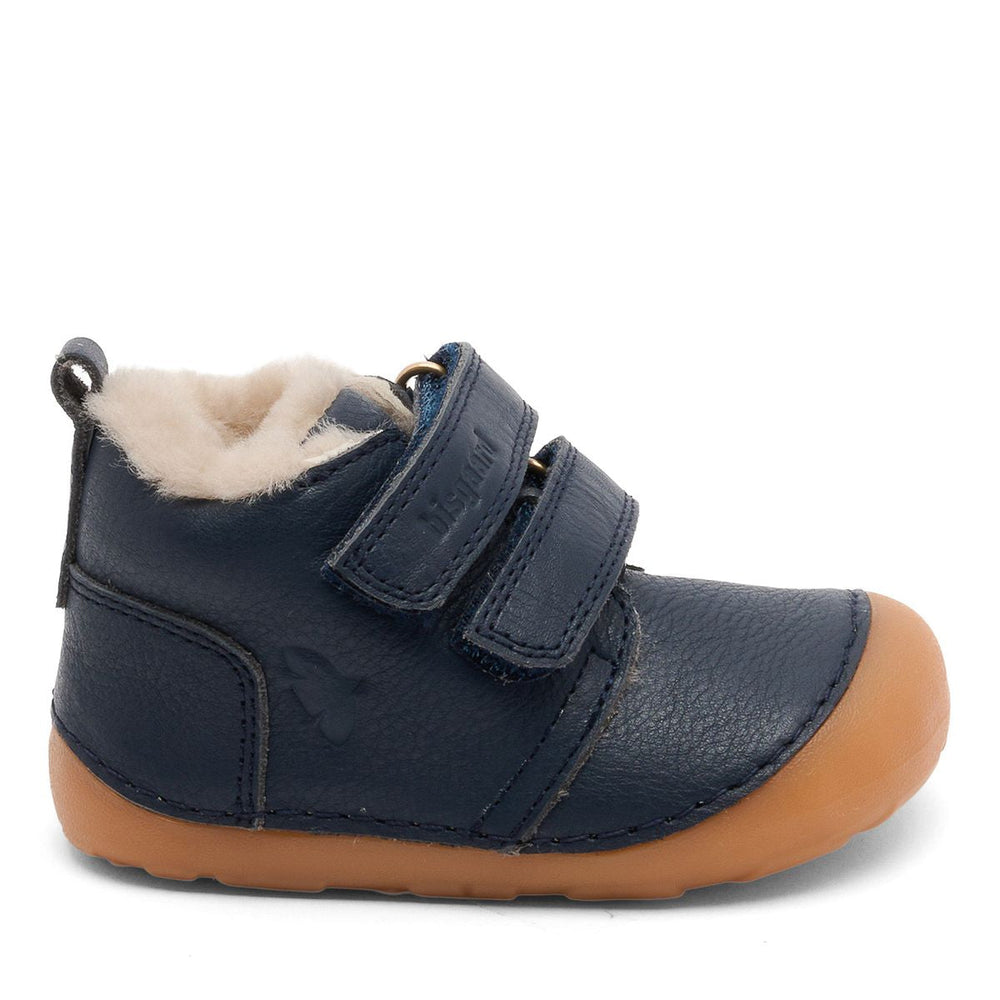 Bisgaard Niños Bisgaard Barefoot Carter Borreguito Azul Marino
