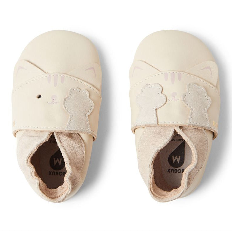Bobux Chaussons Kitty White Swan