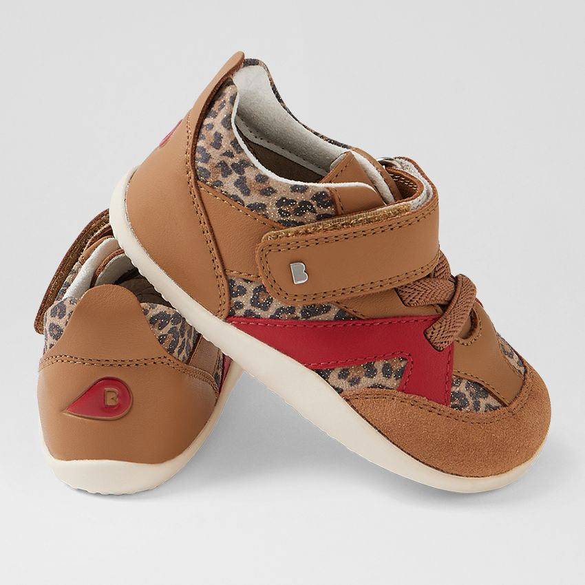 Bobux Xplorer Chase Caramel Leopard