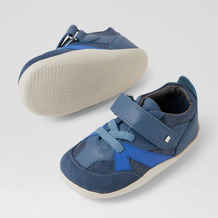 Bobux Xplorer Chase Vintage Indigo Camo Blu