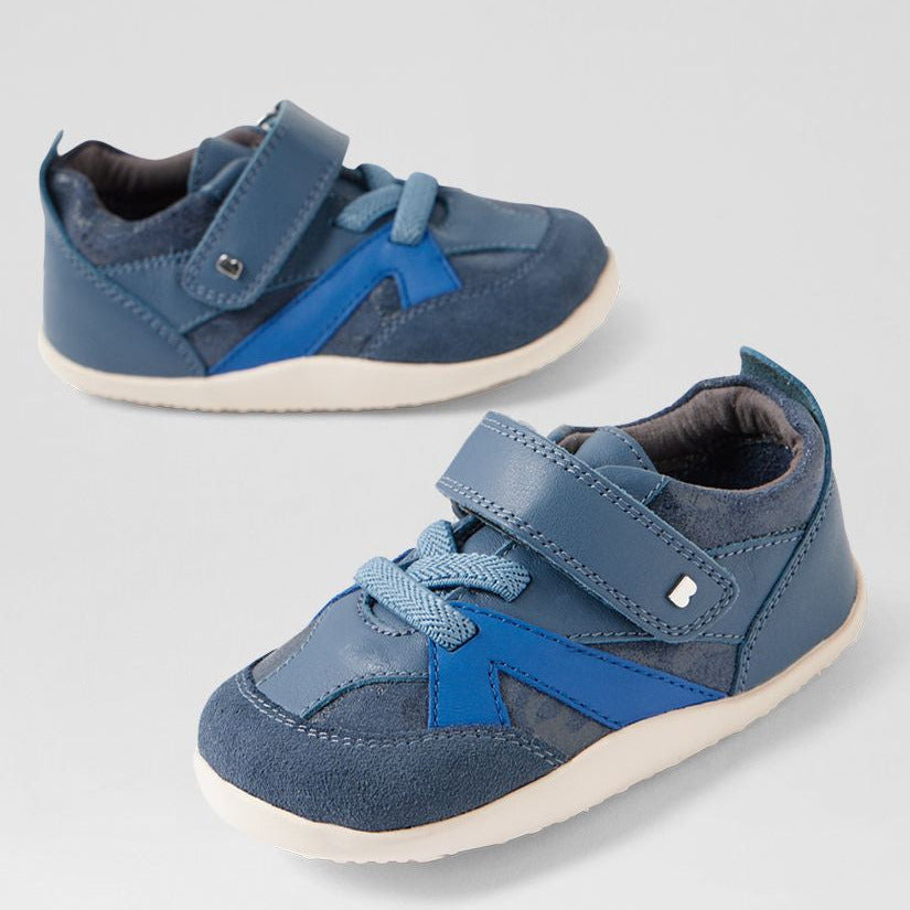 Bobux Xplorer Chase Vintage Indigo Camo Blu