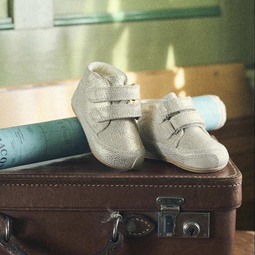 Bundgaard Prewalker Barefoot Strap Ivory Gold