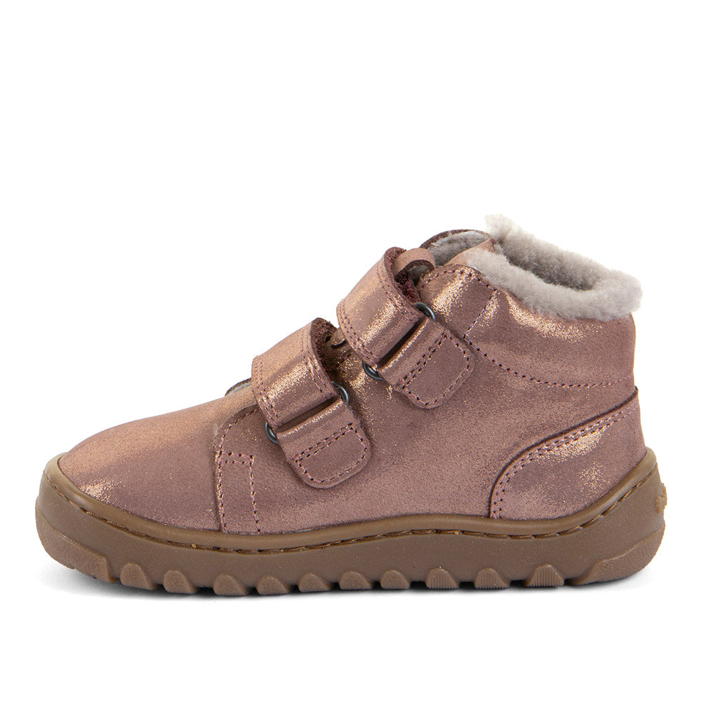 Froddo Barefoot Up Furry Pink Gold