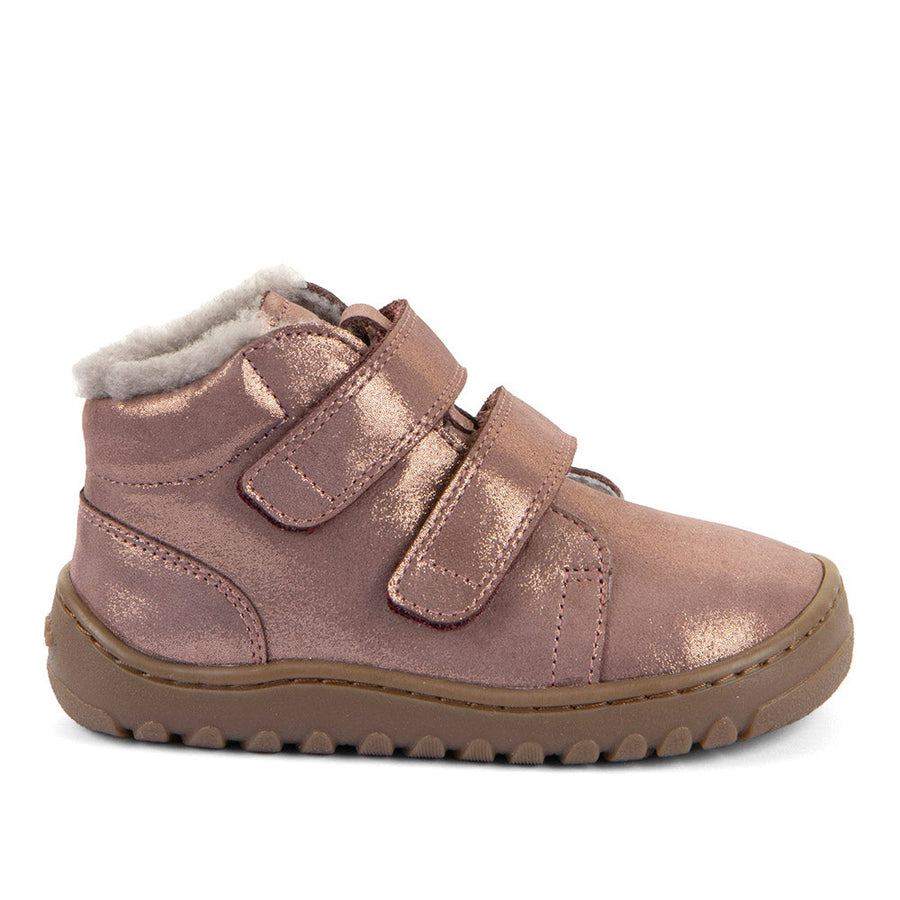 Froddo Barefoot Up Furry Pink Gold