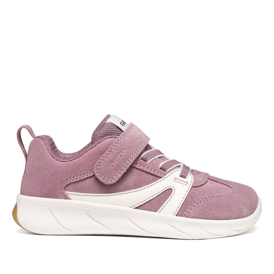 Geox Barefoot Sport Run Old Rose White