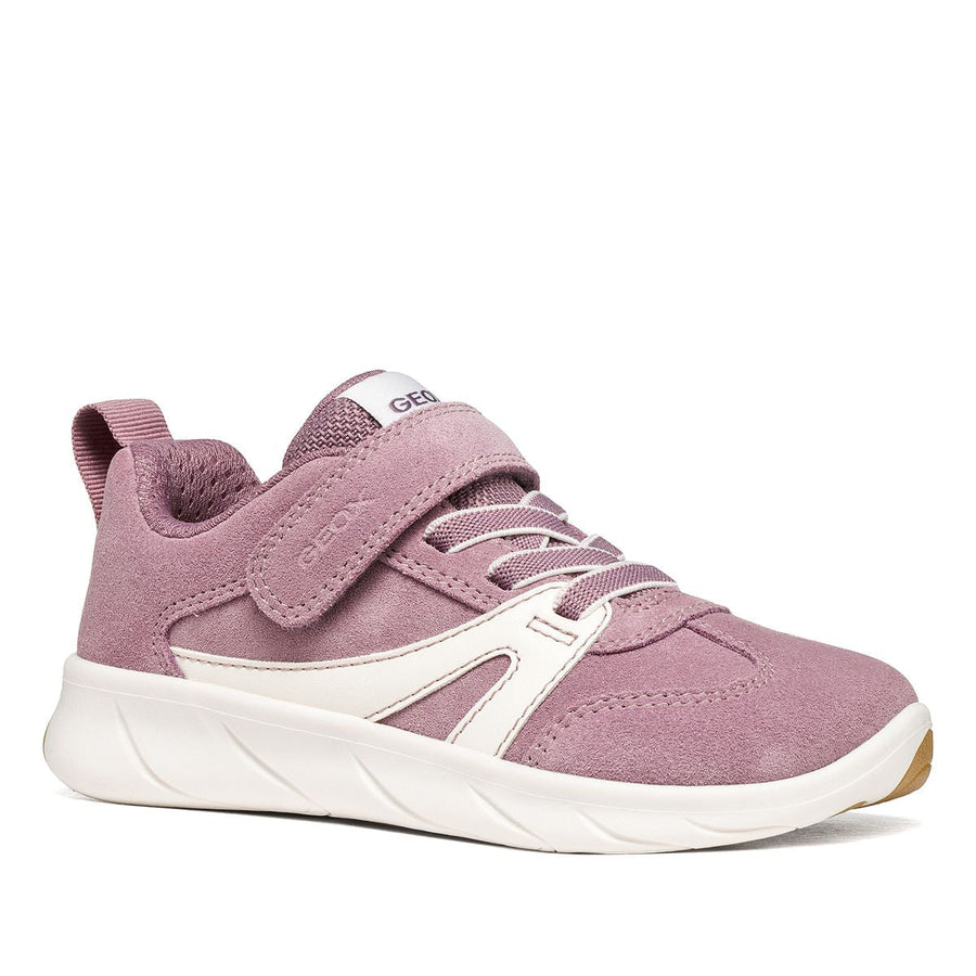 Geox Barefoot Sport Run Old Rose White