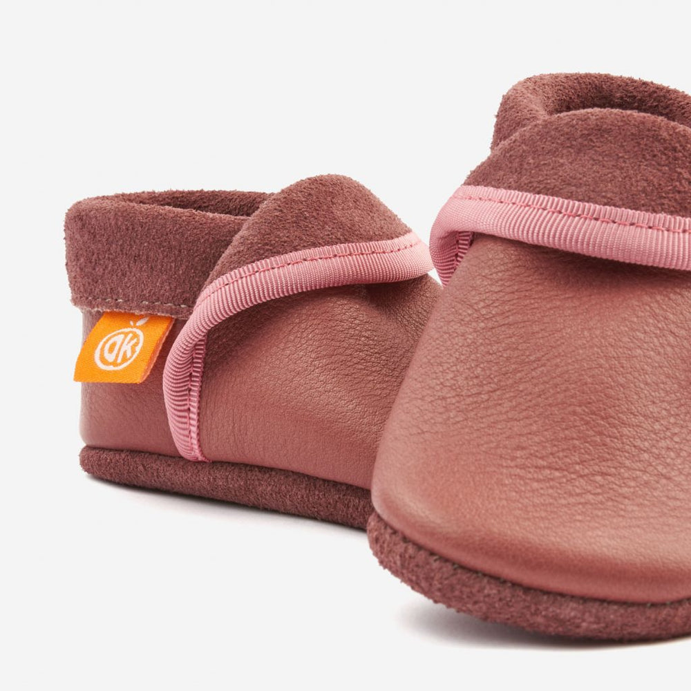 Orangenkinder Chaussons Vieux Rose