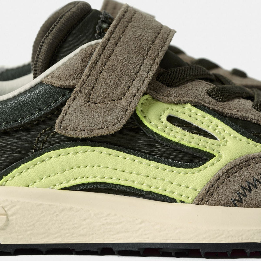 Lejan Melrose Kids Dark Olive Lime